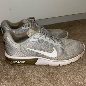 Grey Nike Air Max Sequent 2